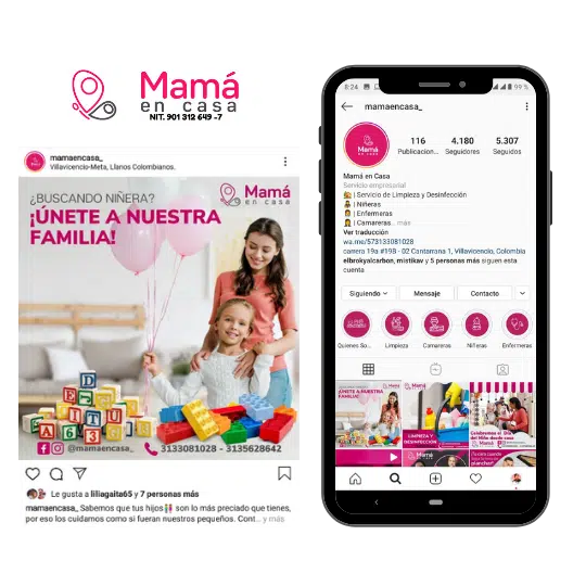 Mama en Casa – Empresa de aseo Villavicencio
