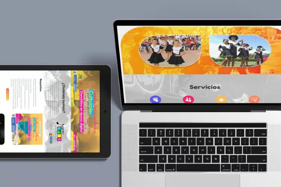 Diseño de pagina web joropo kids villavicencio