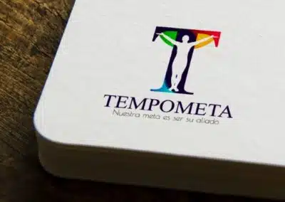 diseño de logo marca tempometa 2020 en Colombia Villavicencio empresa temporal