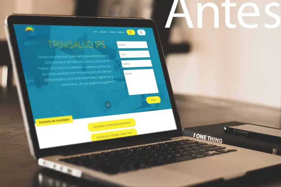 diseño de pagina web trinisalud ips yopal diseño de pagina web en Yopal para trinisalud ips eclinica