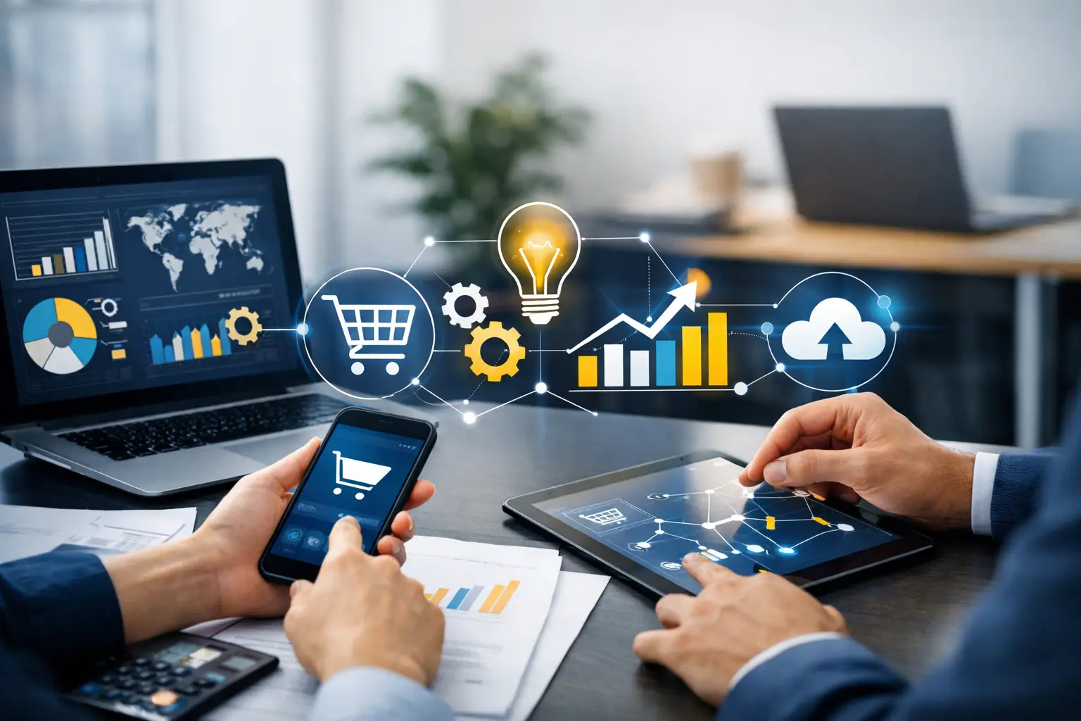 Cómo crear un sistema comercial digital