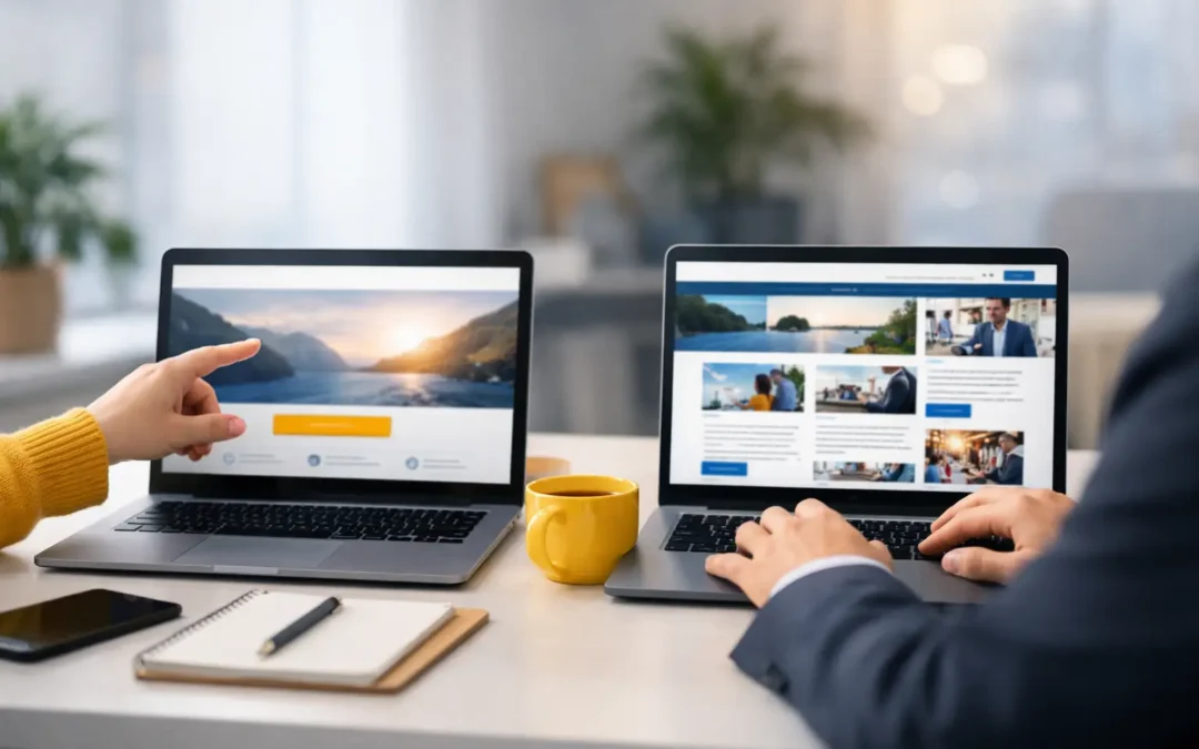 Landing page o sitio web: cuál le conviene